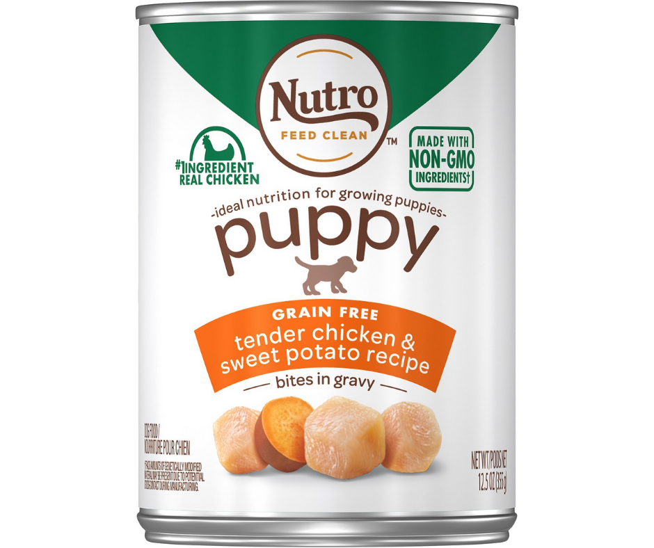 Nutro Wholesome Essentials - All Breeds, Puppy Tender Chicken & Turkey Recipe Bites in Gravy Canned Dog Food-Southern Agriculture