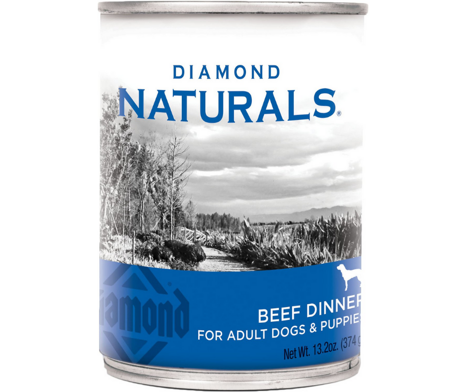 Diamond, Naturals - All Dog Breeds, All Life Stages Beef Dinner Canned Dog Food-Southern Agriculture