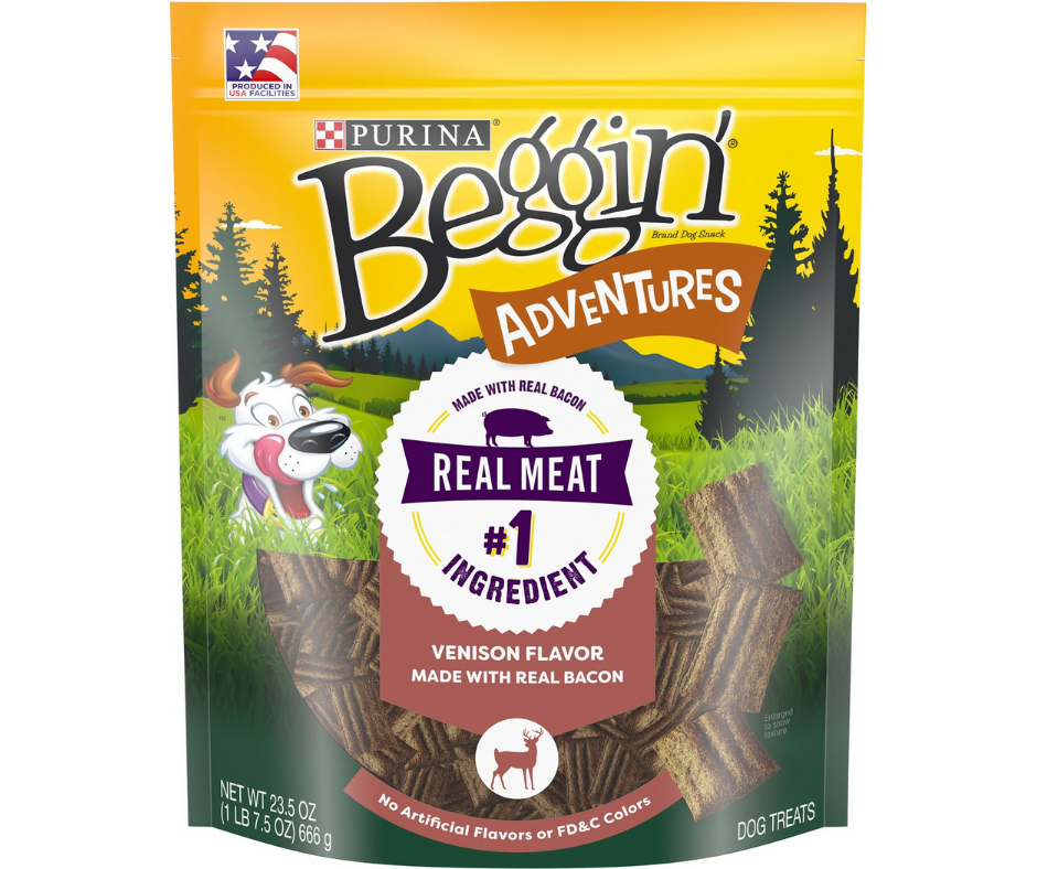 Purina - Beggin' Adventures Venison. Dog Treats.-Southern Agriculture