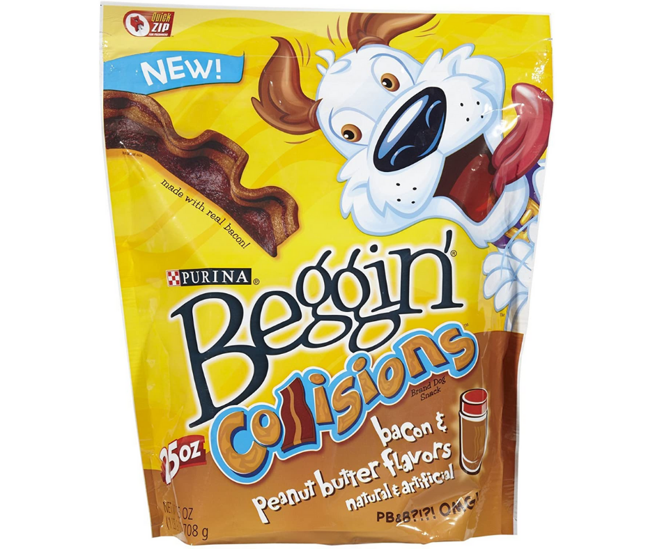 Purina - Beggin' Strips Collisions Bacon & Peanut Butter. Dog Treats.-Southern Agriculture