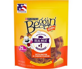 Beggin strips bacon clearance and cheese