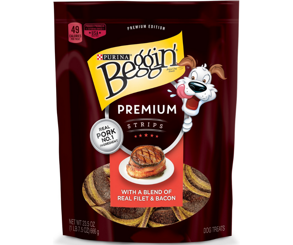Purina - Beggin' Premium Strips Pork. Dog Treats.-Southern Agriculture