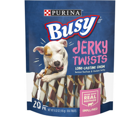 Purina, Busy Bone - Jerky Twists Small and Medium Breeds. Dog Treats.-Southern Agriculture