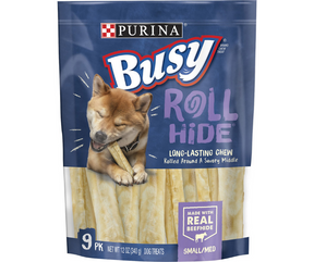 Purina, Busy Bone - Rollhide Small and Medium Breed. Dog Treats.-Southern Agriculture