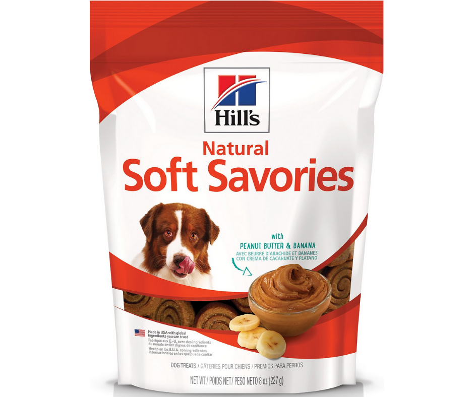 Hill's Natural - Soft Savories Peanut Butter & Banana. Dog Treats.-Southern Agriculture