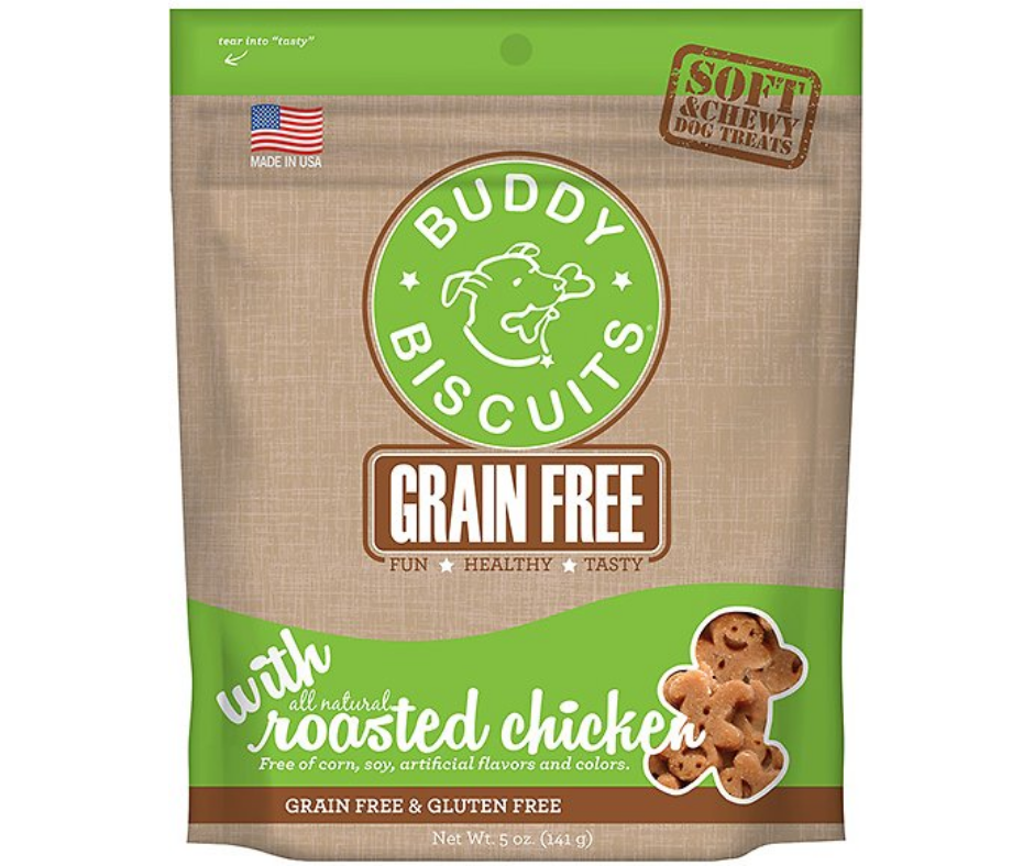 Buddy Biscuits - Grain Free Soft & Chewy Rotisserie Chicken Recipe. Dog Treats.-Southern Agriculture