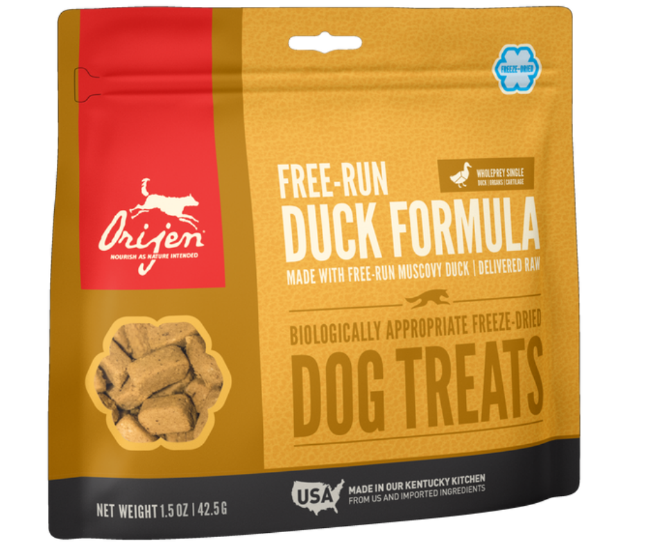 Champion Pet Foods, Orijen - Freeze Dried Free Run Duck Recipe. Dog Treats.-Southern Agriculture