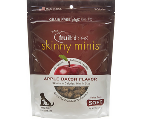 Fruitables - Skinny Minis Apple Bacon, Soft & Chewy. Dog Treats.-Southern Agriculture