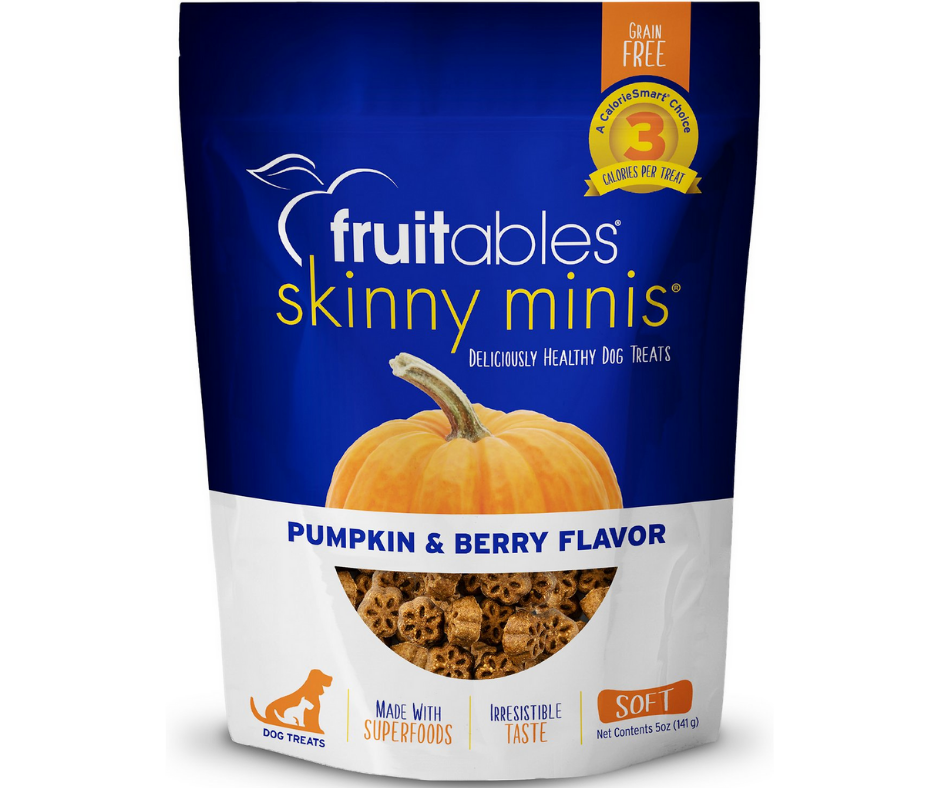 Fruitables - Skinny Minis Pumpkin & Berry Soft & Chewy. Dog Treats.-Southern Agriculture