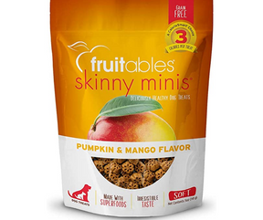 Fruitables - Skinny Minis Pumpkin & Mango Soft & Chewy. Dog Treats.-Southern Agriculture