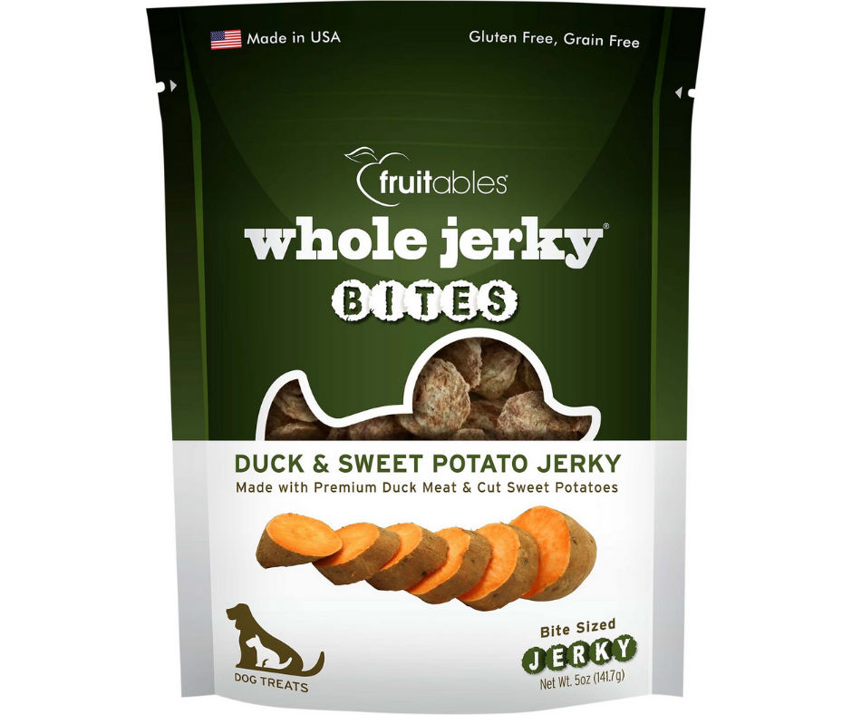 Fruitables - Whole Jerky Bites Duck & Sweet Potato. Dog Treats.-Southern Agriculture