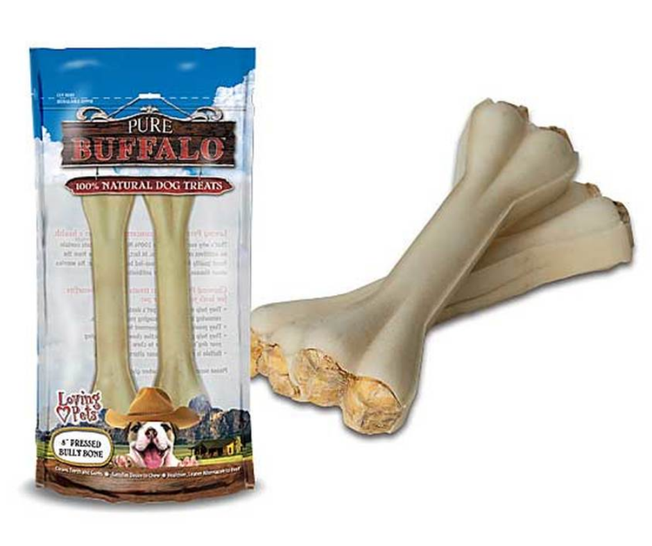 Loving Pets - Pure Buffalo Pressed Bully Bone. Dog Treats.-Southern Agriculture