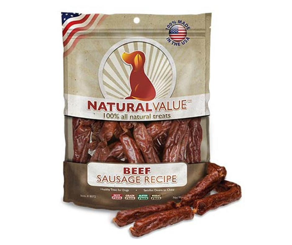 Loving Pets - Natural Value Soft Chew Beef Sausages. Dog Treats.-Southern Agriculture