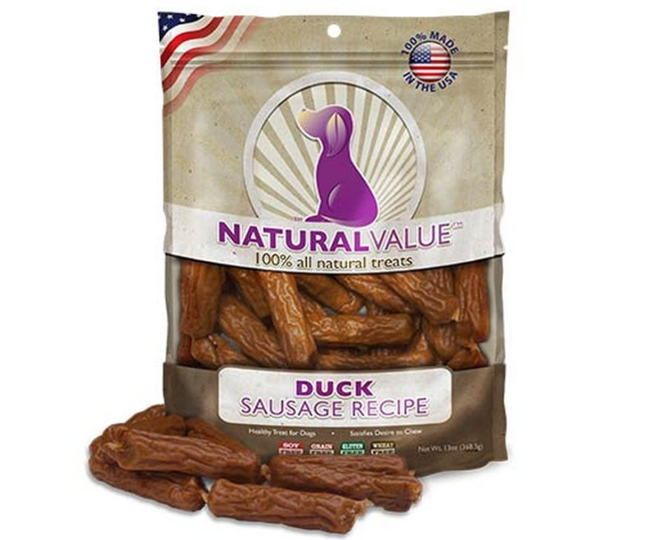 Loving Pets - Natural Value Soft Chew Duck Sausages. Dog Treats.-Southern Agriculture
