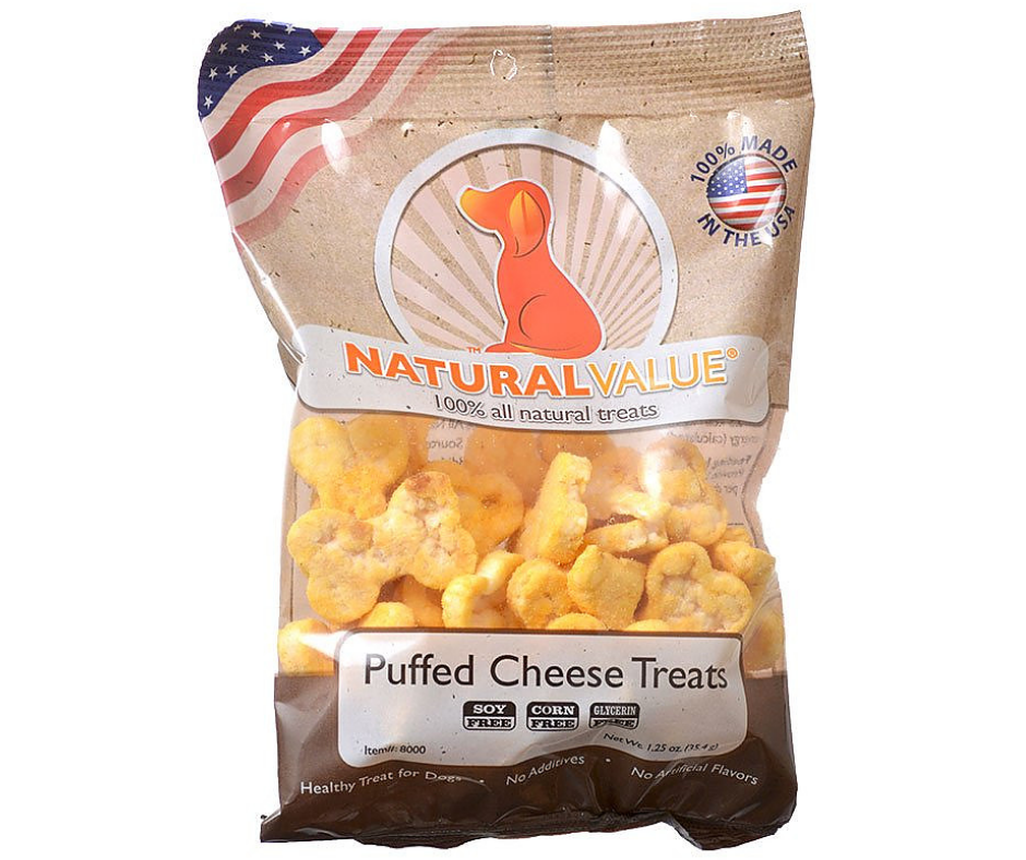 Loving Pets - Natural Value Puffed Cheese. Dog Treats.-Southern Agriculture