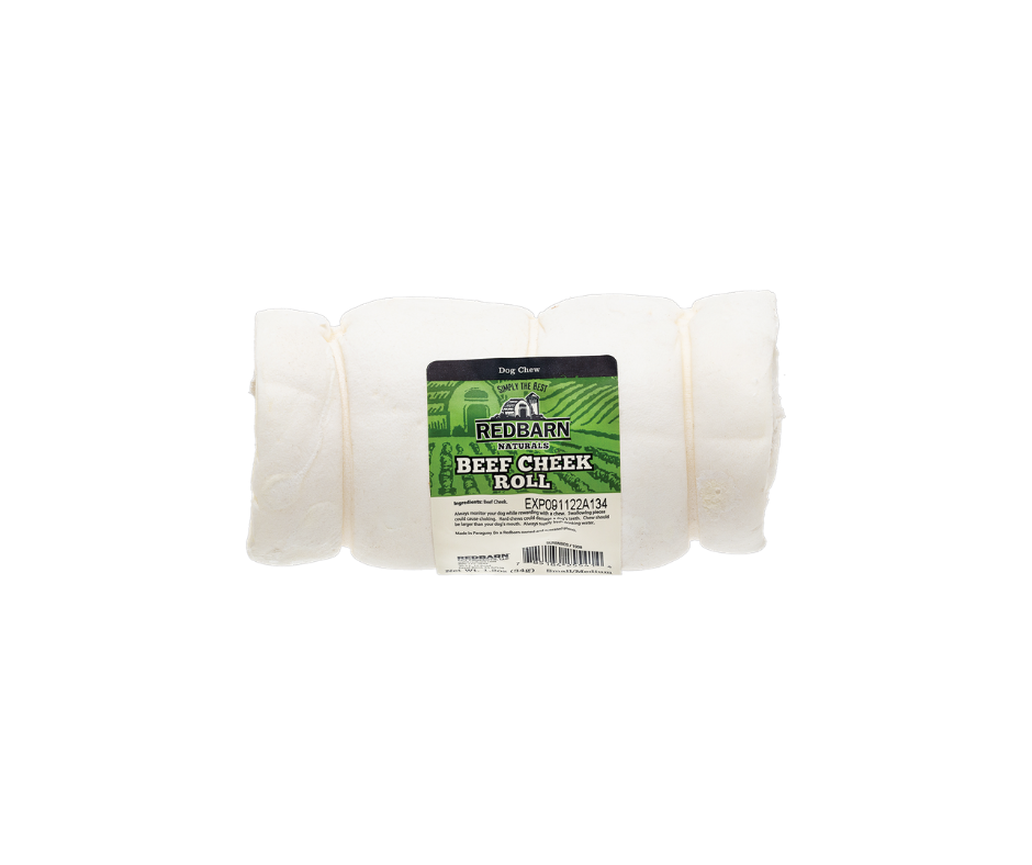 Redbarn - Beef Cheek Roll Chew. Dog Treat.-Southern Agriculture