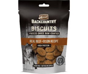 Merrick Backcountry - Biscuits Real Beef & Bison Recipe. Dog Treats.-Southern Agriculture