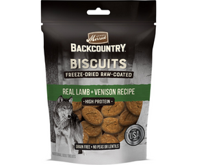 Merrick Backcountry - Biscuits Real Lamb & Venison Recipe. Dog Treats.-Southern Agriculture