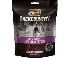 Merrick Backcountry - Great Plains Real Steak Patties Recipe. Dog Treats.-Southern Agriculture