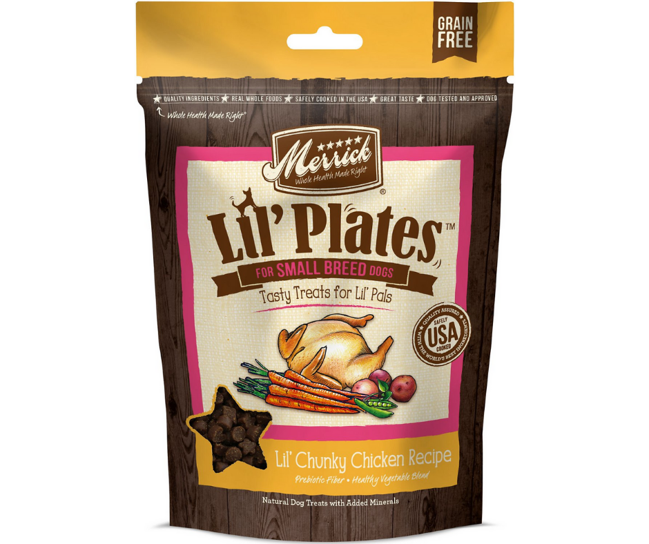 Merrick - Lil' Plates Lil' Chunky Chicken Recipe. Dog Treats.-Southern Agriculture