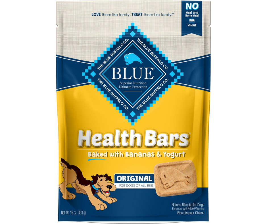 Blue Buffalo - Health Bars Baked with Banana & Yogurt. Dog Treats.-Southern Agriculture