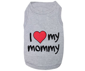 I ♥ My Mommy" Dog T-shirt-Southern Agriculture