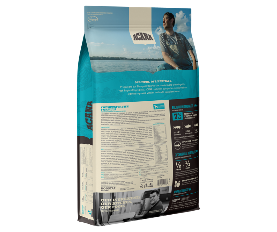 Champion Petfoods Acana - All Dog Breeds, All Life Stages Freshwater Fish Recipe Dry Dog Food-Southern Agriculture