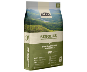 Champion Petfoods Acana Singles - All Dog Breeds, All Life Stages Pork & Squash Formula Dry Dog Food-Southern Agriculture