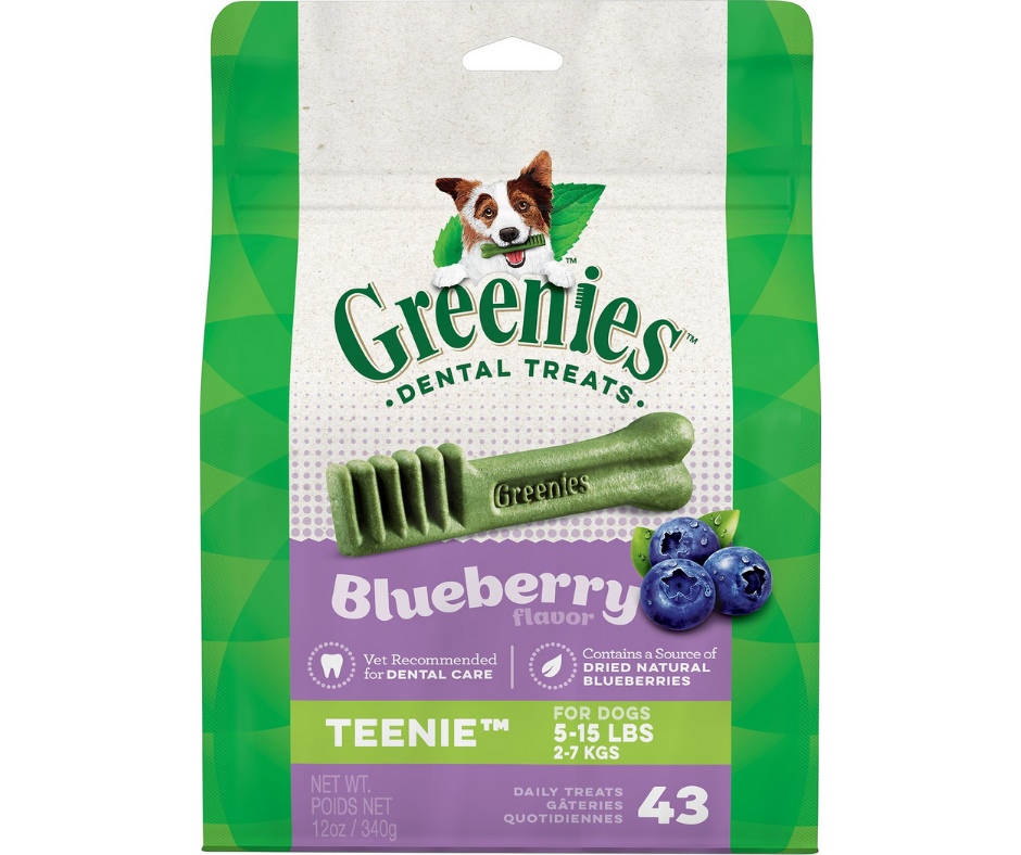 Greenies - Bursting Blueberry Teenie Dental. Dog Treats.-Southern Agriculture
