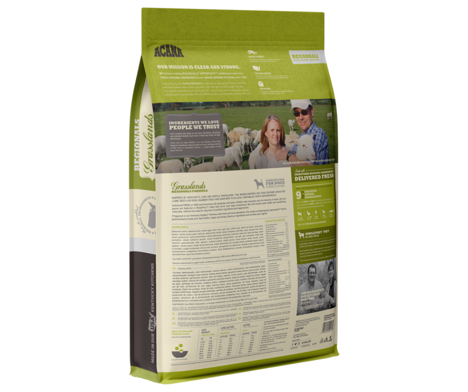 Champion Petfoods Acana - All Dog Breeds, All Life Stages Grasslands Recipe Dry Dog Food-Southern Agriculture