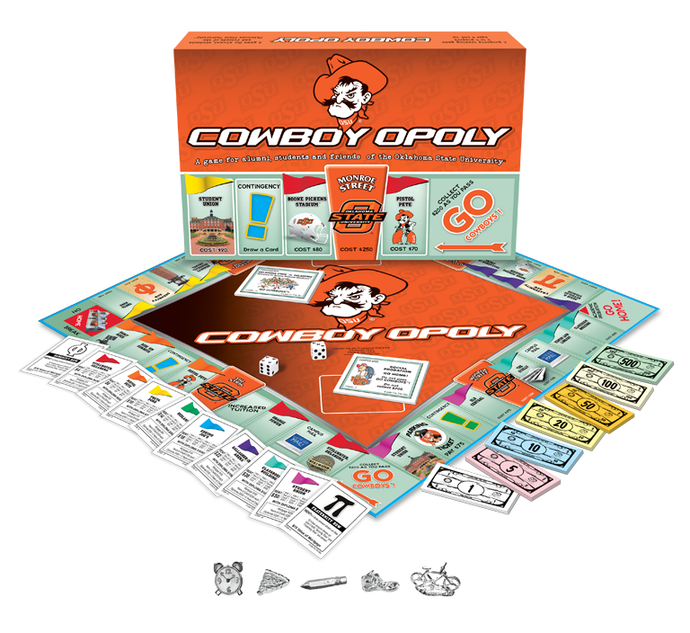 Cowboy-Opoly Boardgame-Southern Agriculture