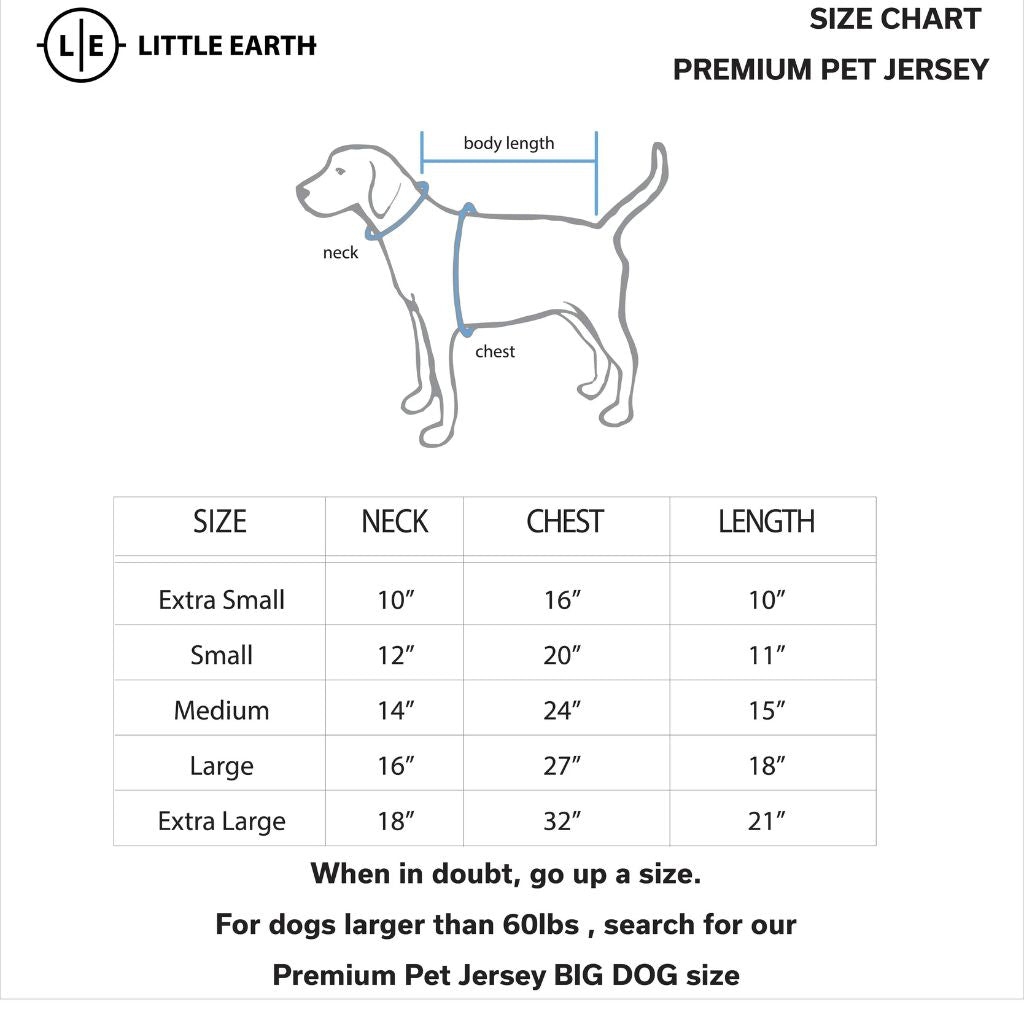 NFL Kansas City Chiefs Extra Small Pet Premium Jersey