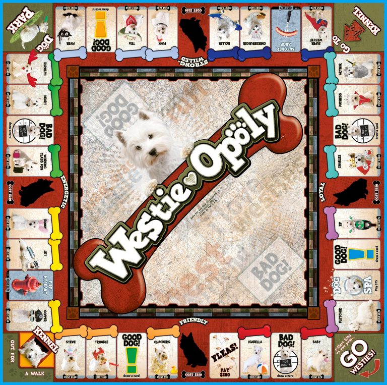 Westie-Opoly Board Game-Southern Agriculture