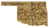 Oklahoma Cutting Board (with destinations)-Southern Agriculture