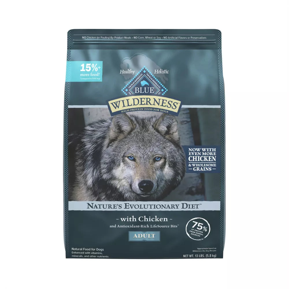 Blue Buffalo Wilderness - Adult Chicken Recipe Dry Dog Food