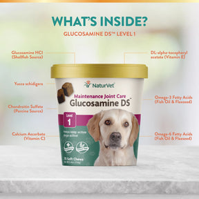 Glucosamine DS Plus Level 1	Soft Chews by NaturVet