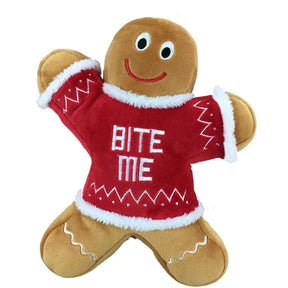 Huxley & Kent - Lulubelles Power Plush Eddie Gingerbreadman "Bite Me"