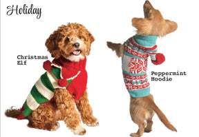 Chilly Dog - Dog Sweater Peppermint Hoodie