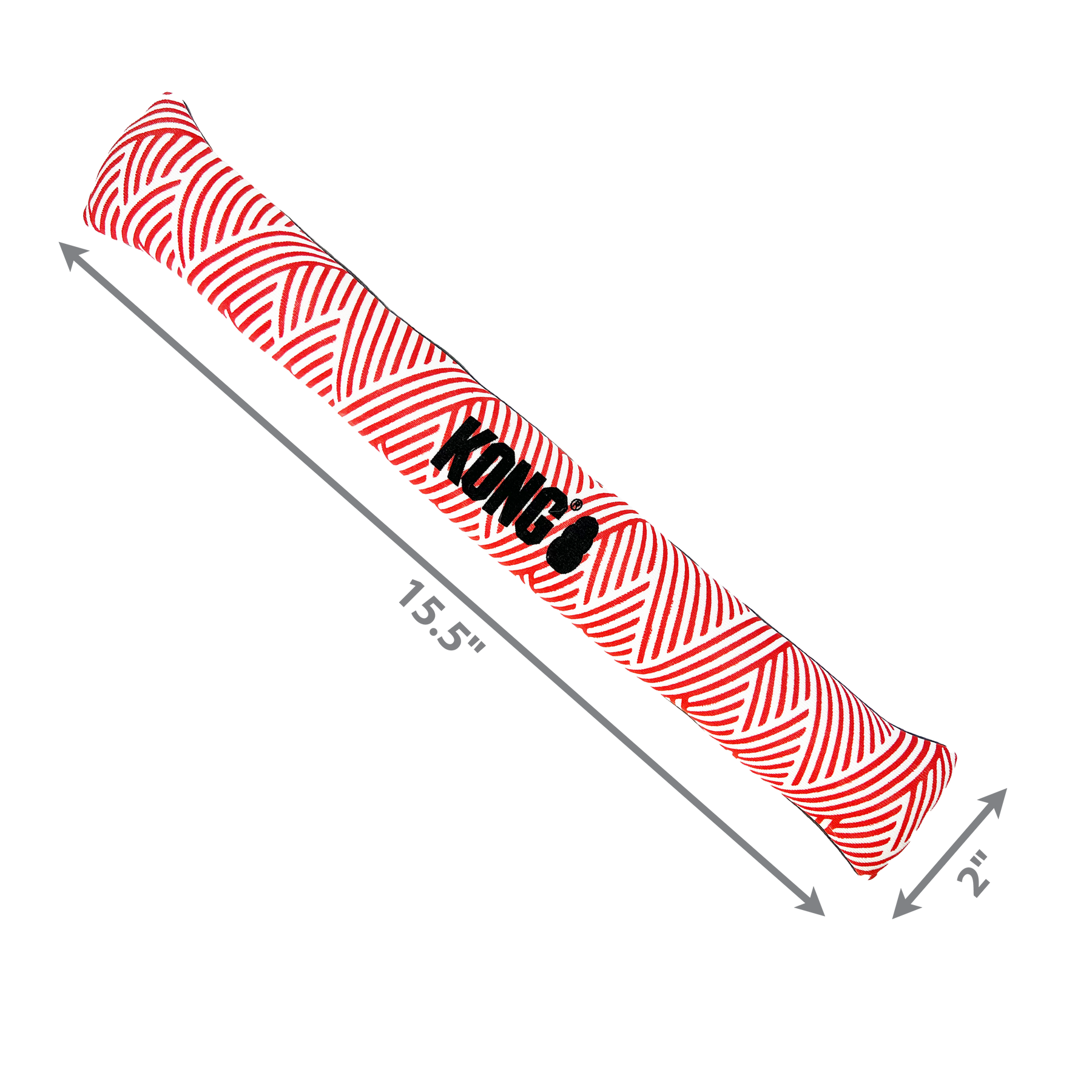 Maxx Stick With Squeaker -Flat Fabric Resists Puncture