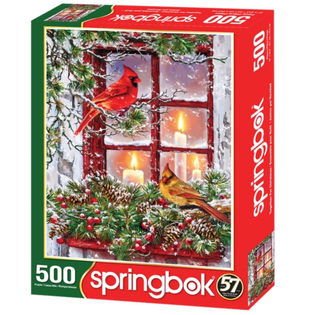 Springbok - Puzzle Together For Christmas 500 Piece Jigsaw Puzzle-Southern Agriculture