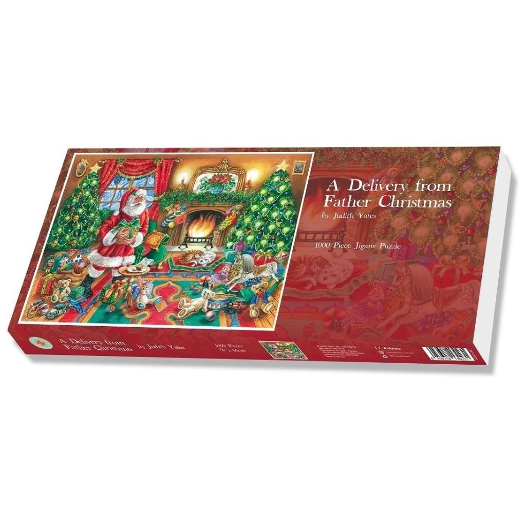 A Delivery from Father Christmas 1000 Piece Jigsaw Puzzle by Judith Yates-Southern Agriculture