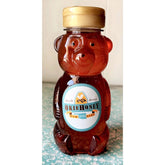 Oklahoma Okie Honey 12 oz. Plastic Bear Squeeze Bottle from Roark Acres Honey Farms