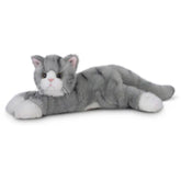 Bearington Collection - Socks the Gray Cat Plush Pet