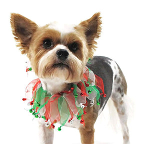 Midlee - Christmas Jingle Bells Decorative Pet Collar