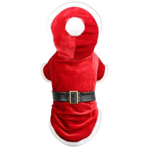 Dog Santa Hoodie-Southern Agriculture