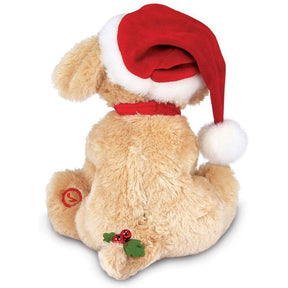 Bearington Collection - Santa's Lil' Buddy Musical Animated Holiday Stuffed Toy-Southern Agriculture
