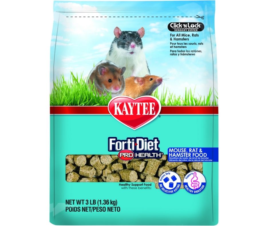 Kaytee Forti-Diet Pro Health Mouse, Rat, and Hamster Food.-Southern Agriculture