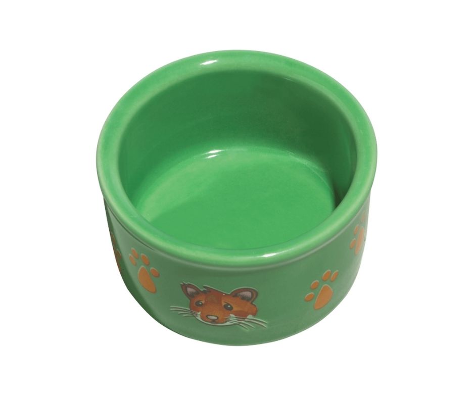 Kaytee Paw-Print PetWare Bowl, Hamster, Colors Vary.-Southern Agriculture