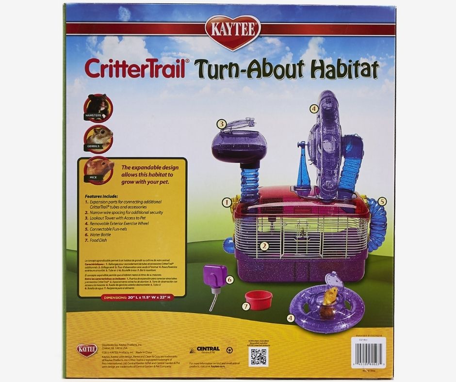 Kaytee CritterTrail Dazzle Turn-About Habitat-Southern Agriculture