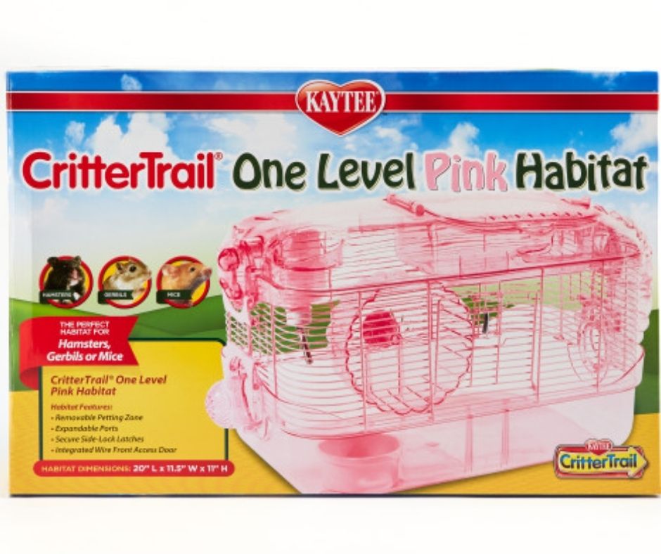 Kaytee CritterTrail One Level Habitat Pink Edition-Southern Agriculture